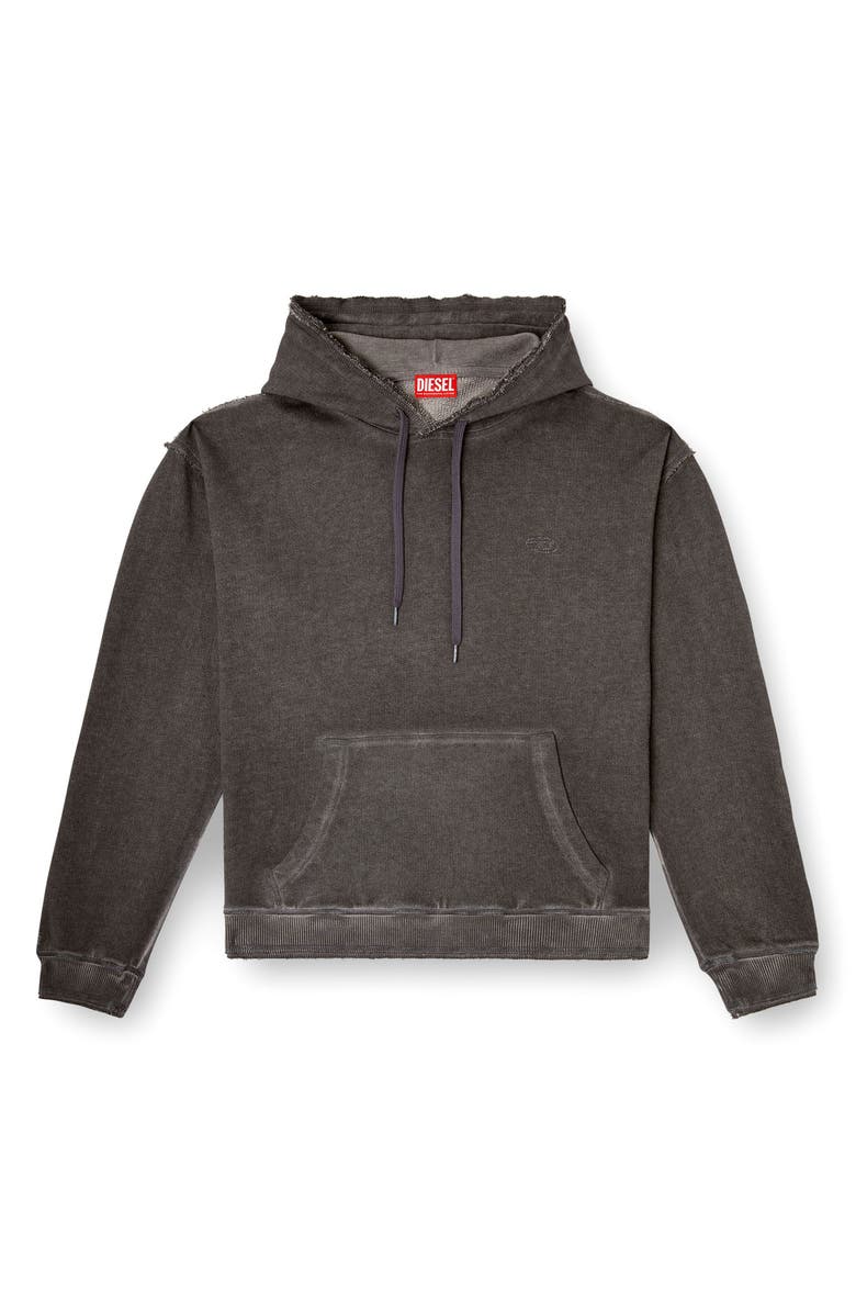 DIESEL<sup>®</sup> S-Quinn Hoodie, Alternate, color, Melange Grey