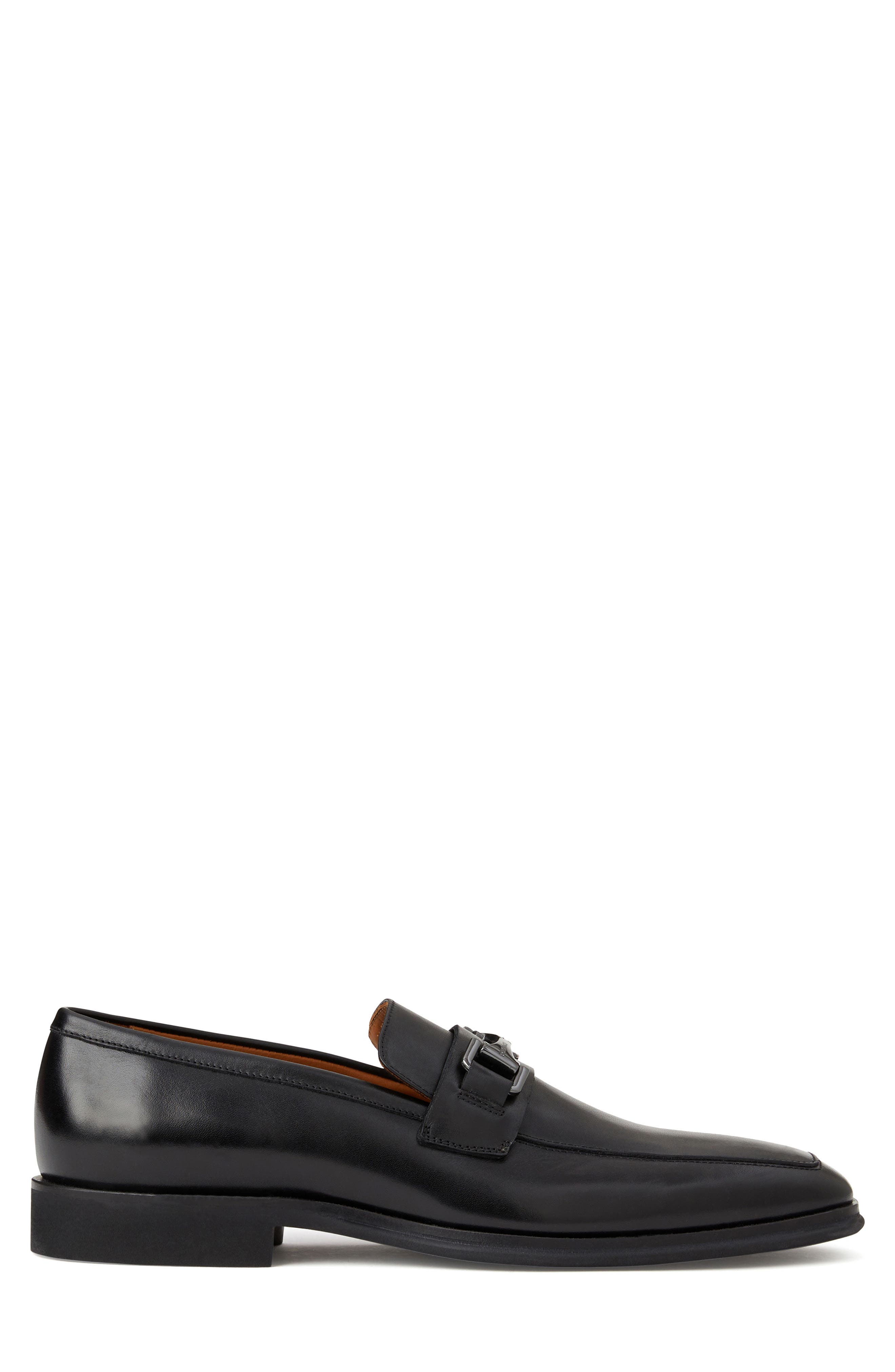 Bruno Magli Raging Bit Loafer, Alternate, color, Black