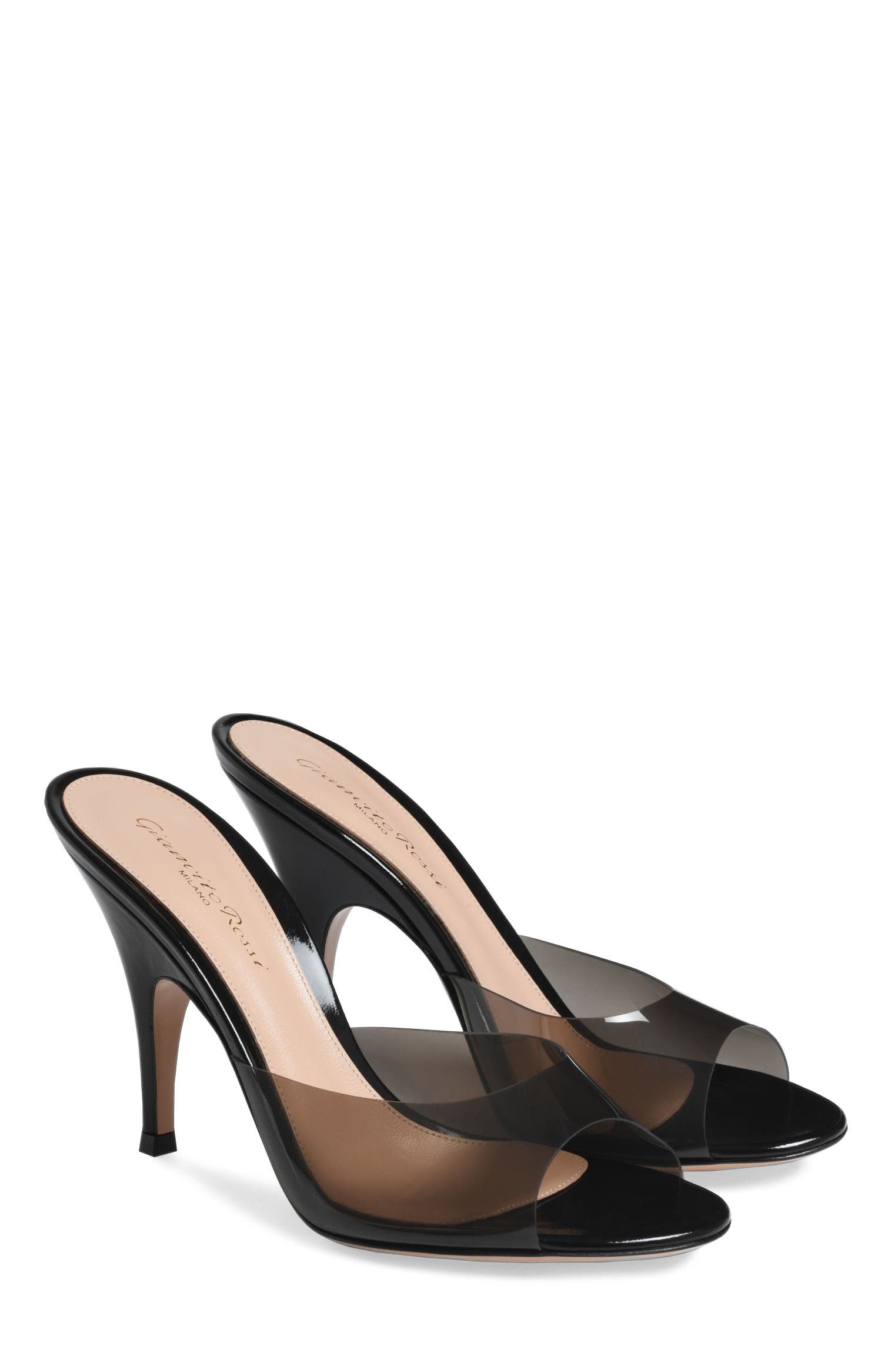 Gianvito Rossi Sofia Mule 95 Mules, Alternate, color, Black Tpu