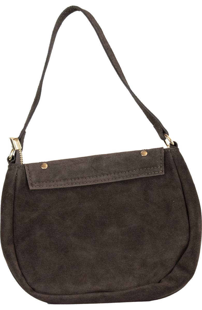 Persaman New York Studded Shoulder Bag, Alternate, color, Brown