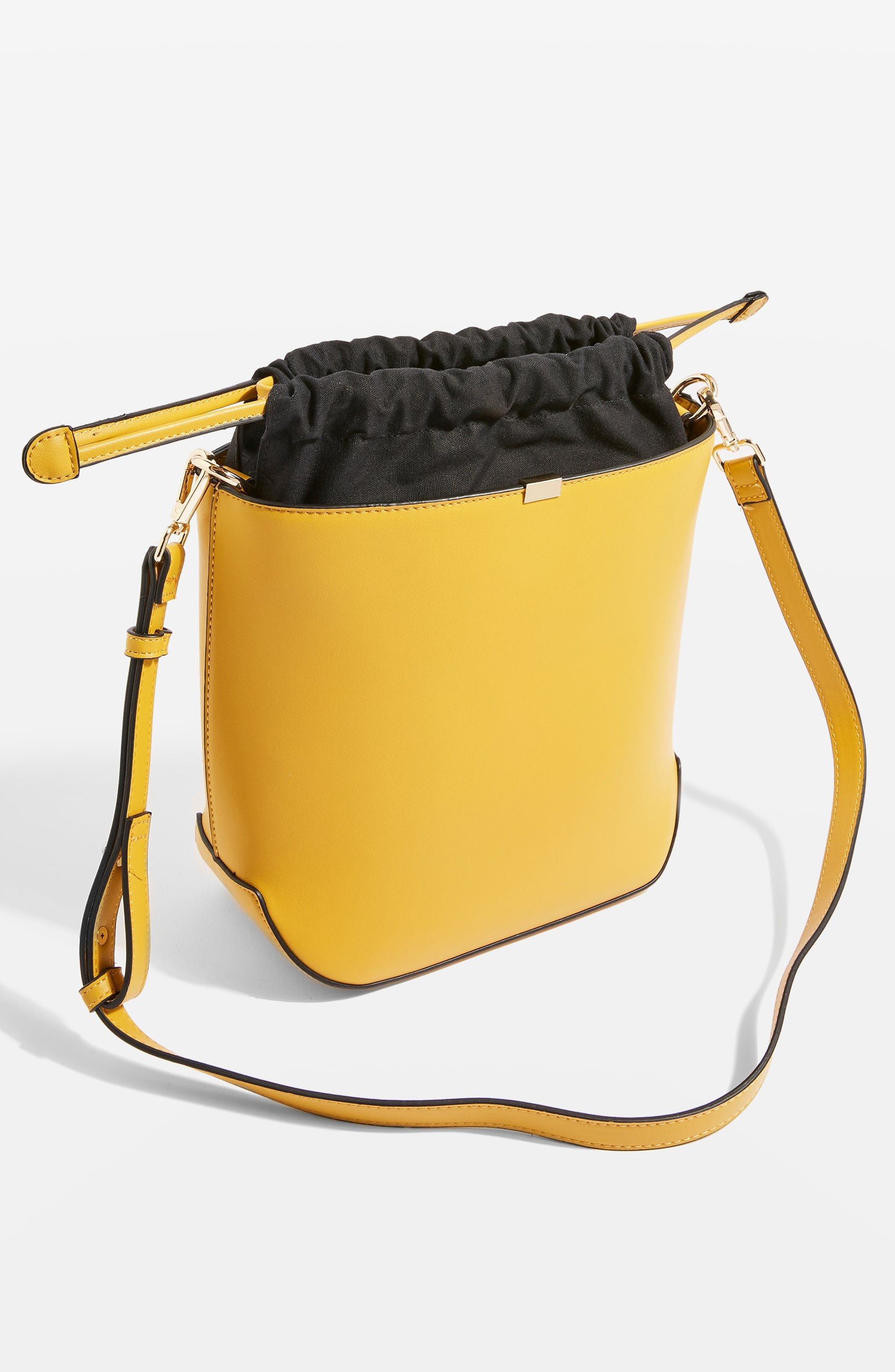 Romy Bucket Shoulder Handbag, Alternate, color, YELLOW MULTI