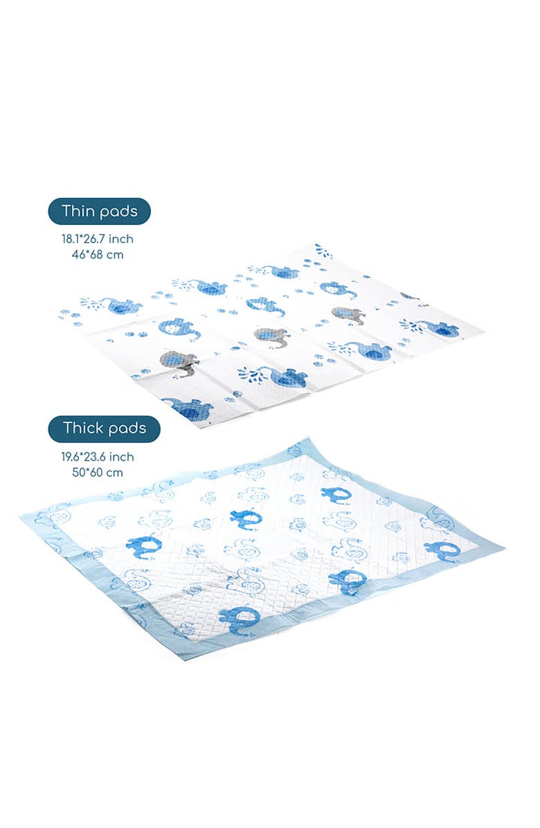 Little Martin's Disposable Changing Pads 30 Count, Alternate, color, Multicolored