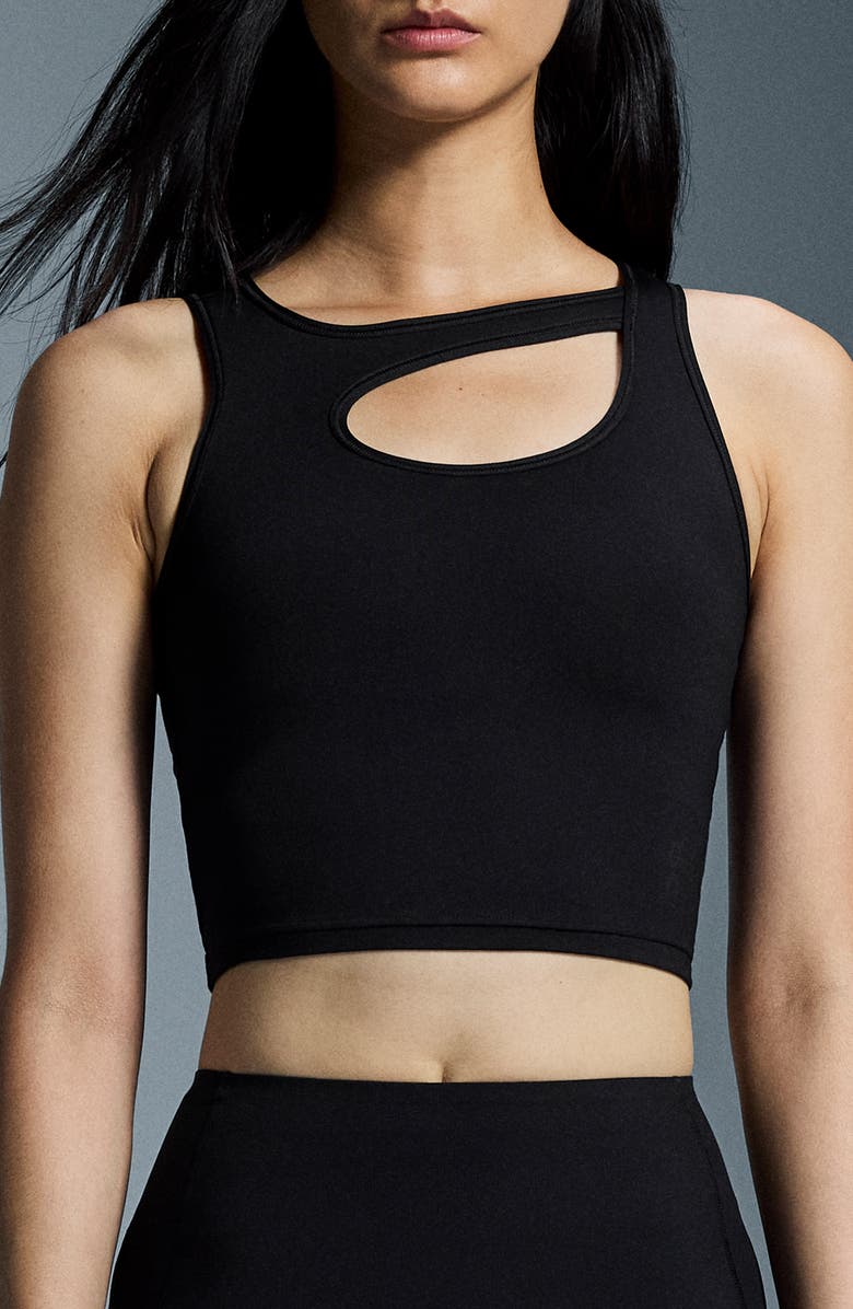 On Studio Cutout Crop Top, Main, color, 