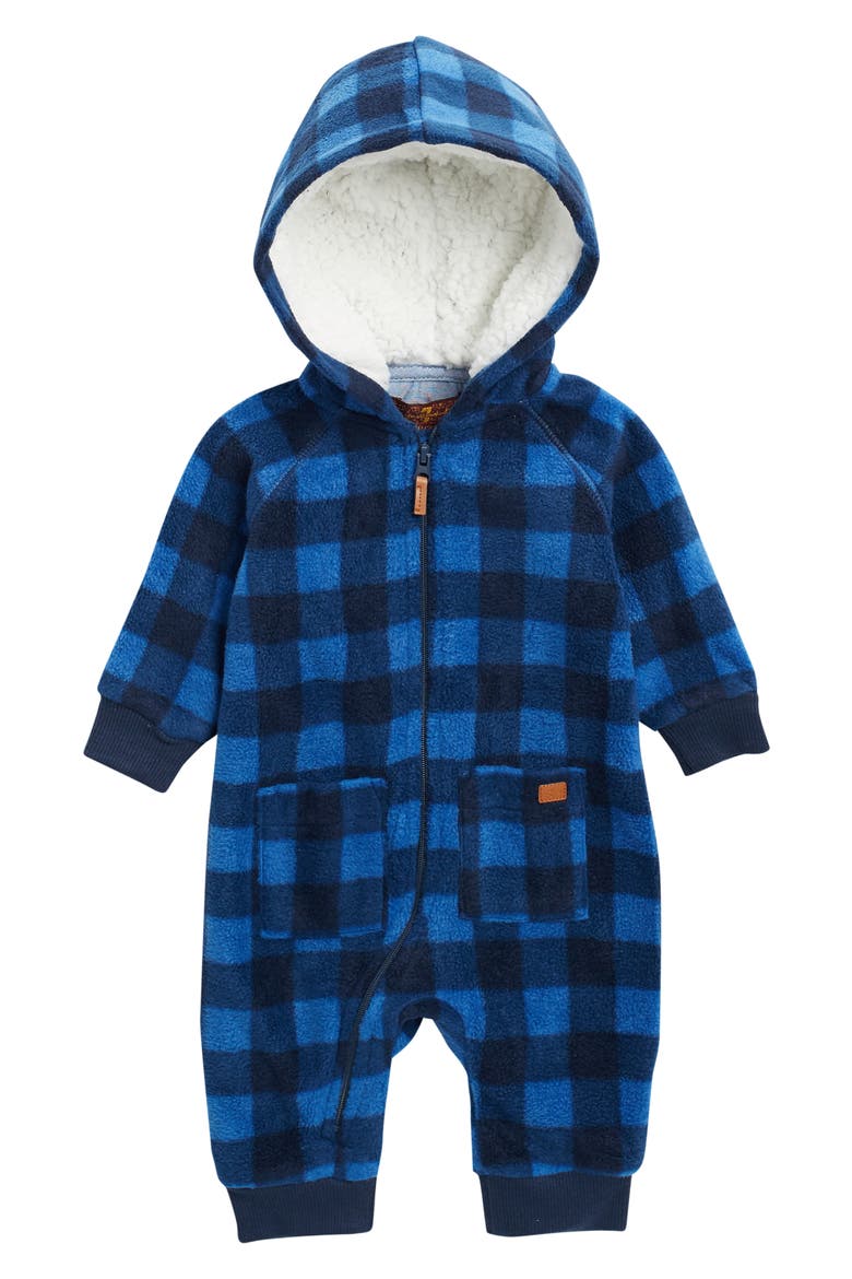 Polar Fleece Coverall, Main, color, SAPPHIRE