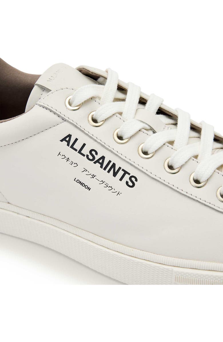 AllSaints Underground Sneaker, Alternate, color, Triple White