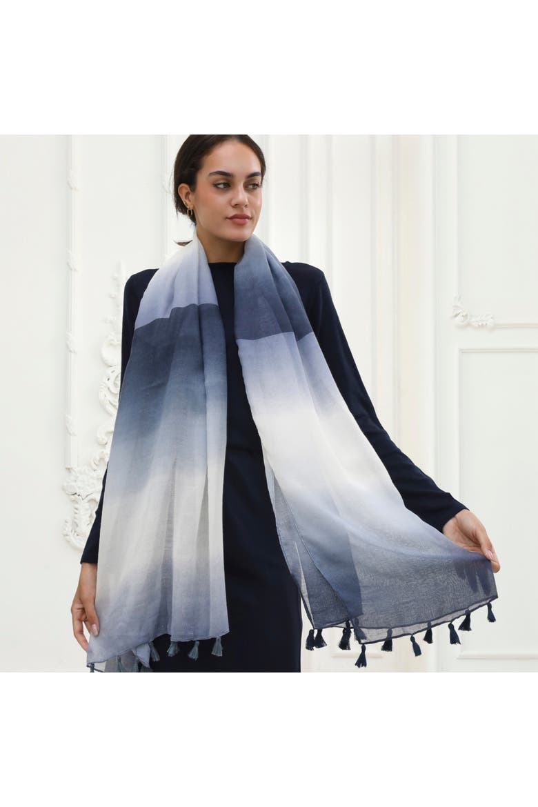 The Ocean Scarf, Alternate, color, Dark blue