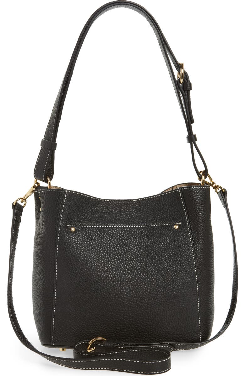 Frances Valentine Small June Leather Hobo, Alternate, color,