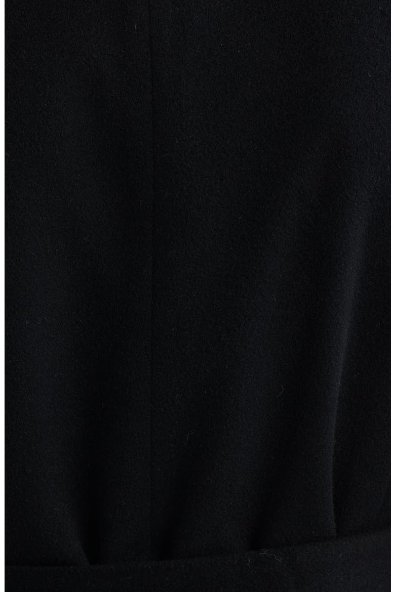 Tatiana Belted Wool Coat, Alternate, color, BLACK