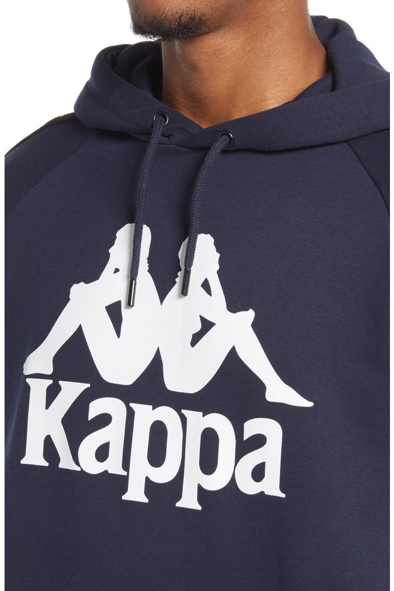 Kappa Men's 222 Banda Hurtado Hoodie, Alternate, color, NAVY-BLACK