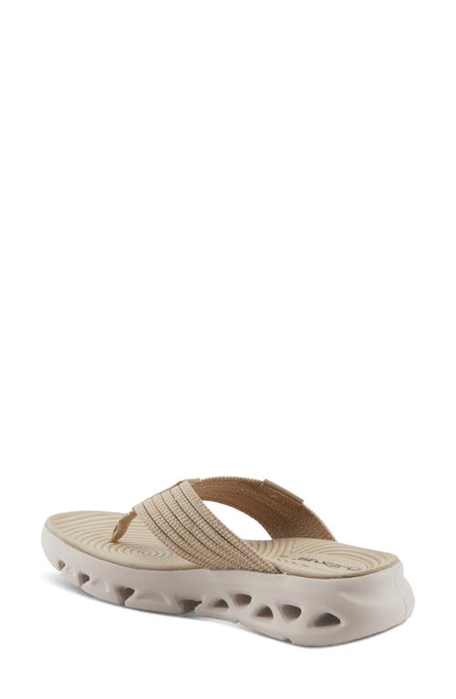 Flexus By Spring Step Galla Platform Wedge Flip Flop
