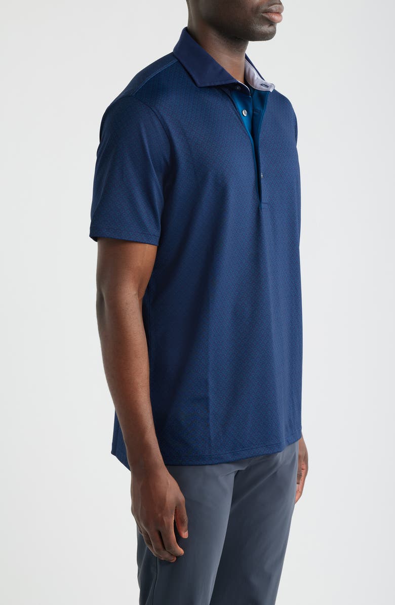 Greyson Drifter Regular Fit Polo, Alternate, color, Maltese Blue