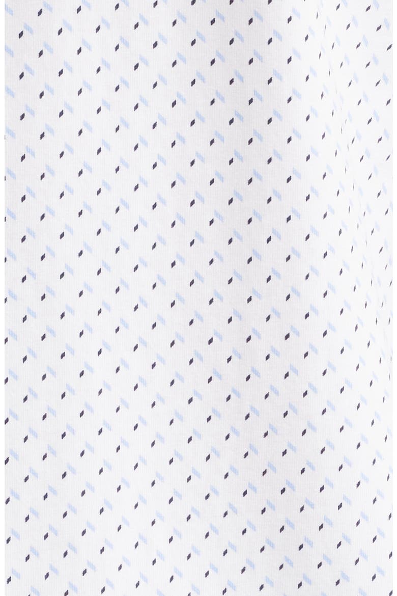 Roan Kent Stretch Cotton Button-Up Shirt, Alternate, color, WHITE