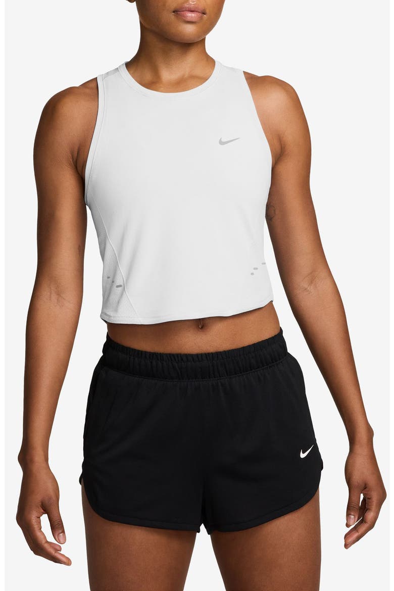 Swift Dri-FIT Seamless Tank, Main, color, 100 WHITE/ REFSIL