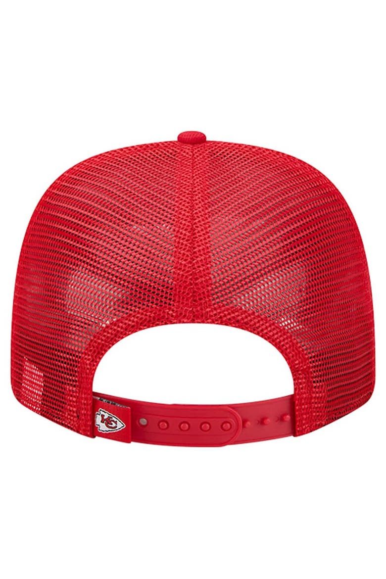 Men's New Era  Red Kansas City Chiefs Team 9SEVENTY Adjustable Hat, Alternate, color, Red