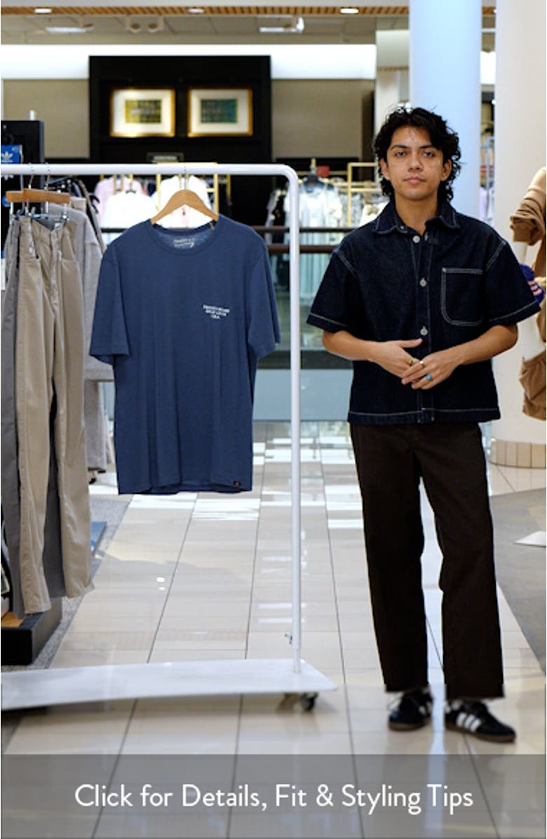 Freshwater Surf Club Sunwashed Cotton Graphic T-Shirt, sales video thumbnail