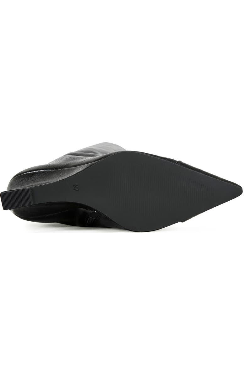 AZALEA WANG Kenya Wide Shaft Wedge Boot, Alternate, color, Black