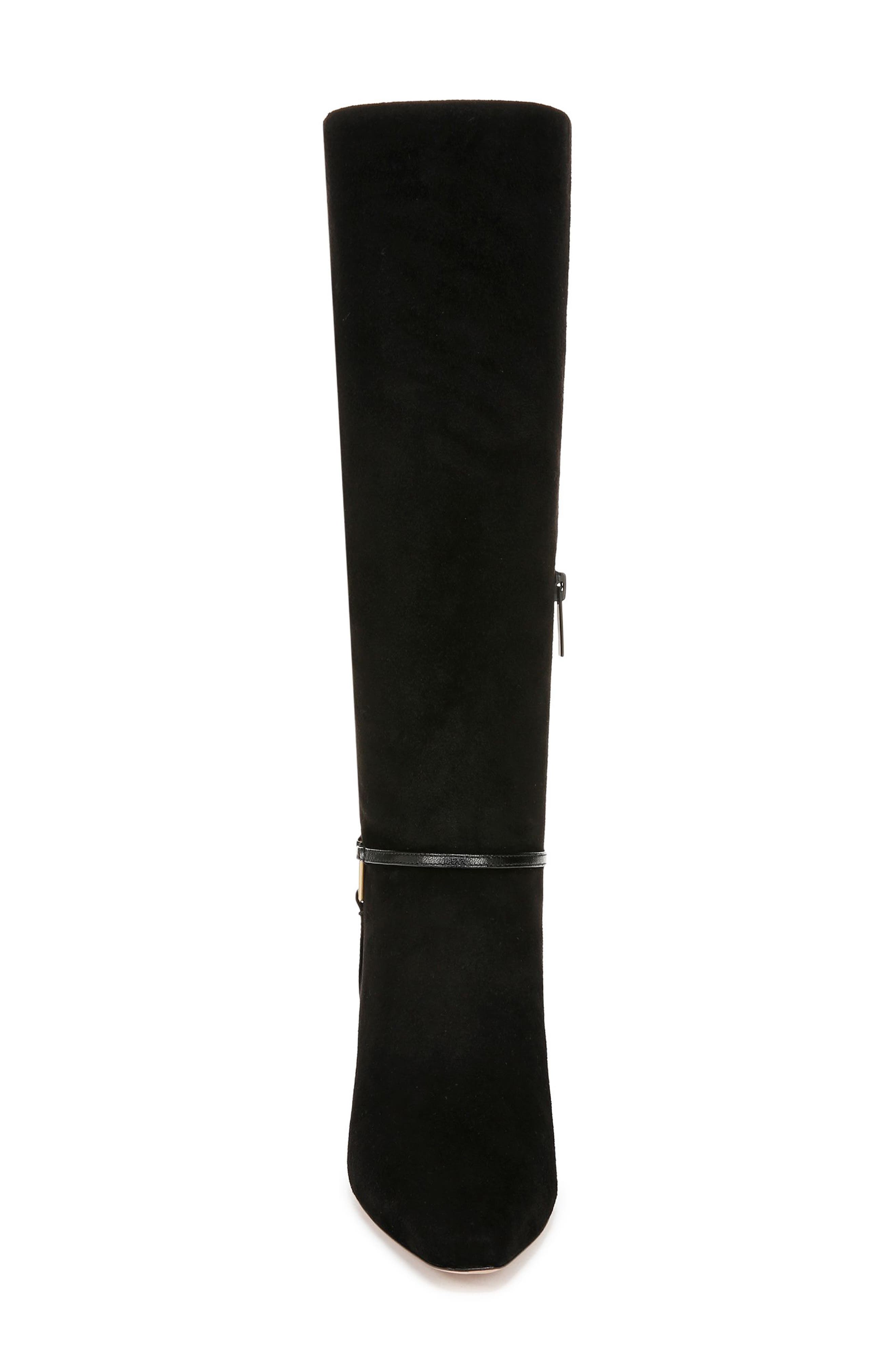 Veronica Beard Kenzie Knee High Boot, Alternate, color, Black