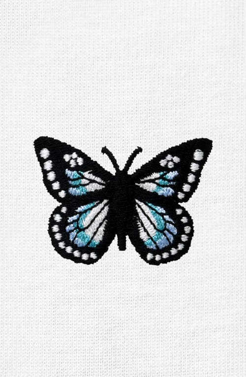 DALIX DALIX BUTTERFLY WOMENS RELAXED TEE