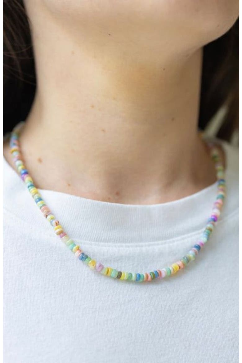 Misty Daydream Necklace, Alternate, color, Pink