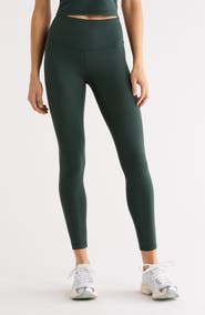 Zella Thrive Rib High Waist 7/8 Leggings