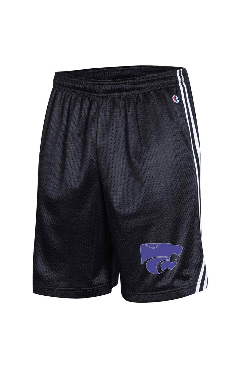 Champion Men's Champion Black Kansas State Wildcats Team Lacrosse Shorts, Alternate, color, 