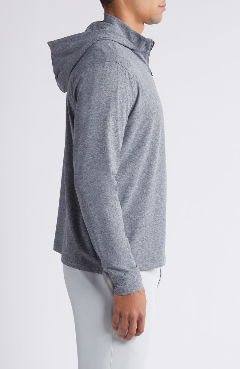 johnnie-O Slaton Quarter Zip Performance Hoodie, Alternate, color, 