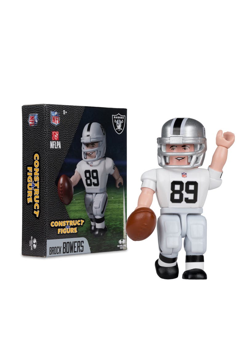 Brock Bowers (Las Vegas Raiders) McFarlane NFL Construct-a-Figure, Main, color, Multi-Color