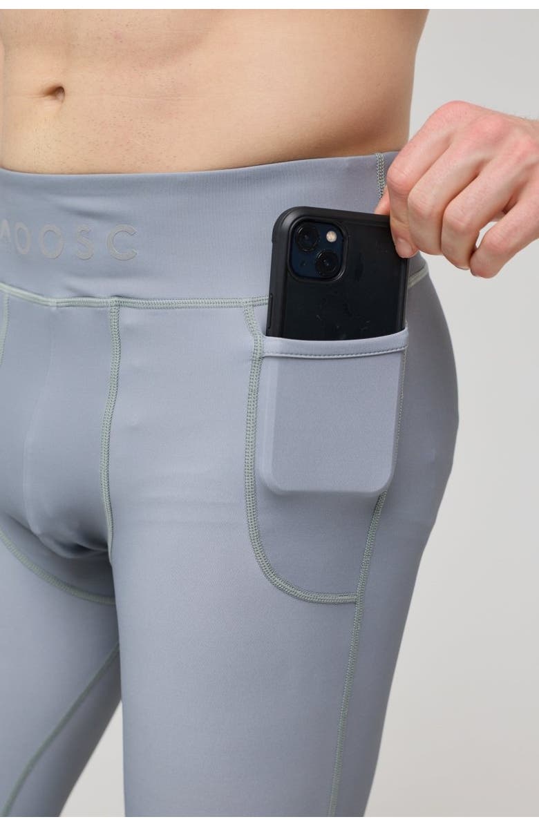 OOSC Elite Activewear Leggings - Grey, Alternate, color, Grey