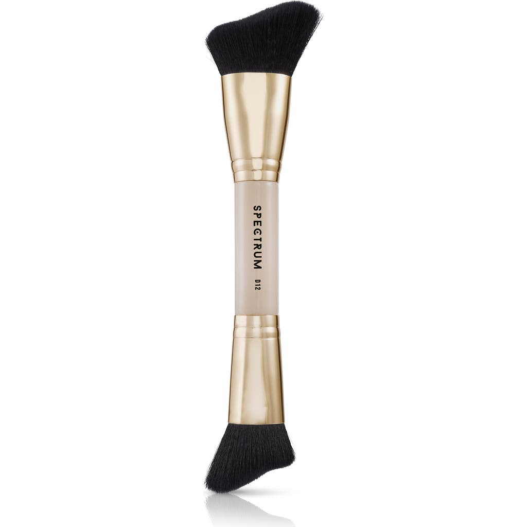 SPECTRUM All About the Brush D12 The Sculpt Dual-Ended Brush in Light Beige  product