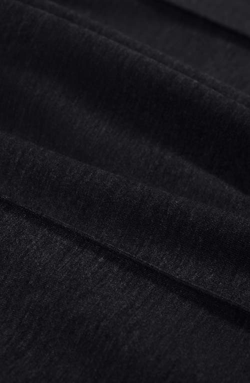 Bugatchi Soft Touch Pintuck Knit Pants In Black