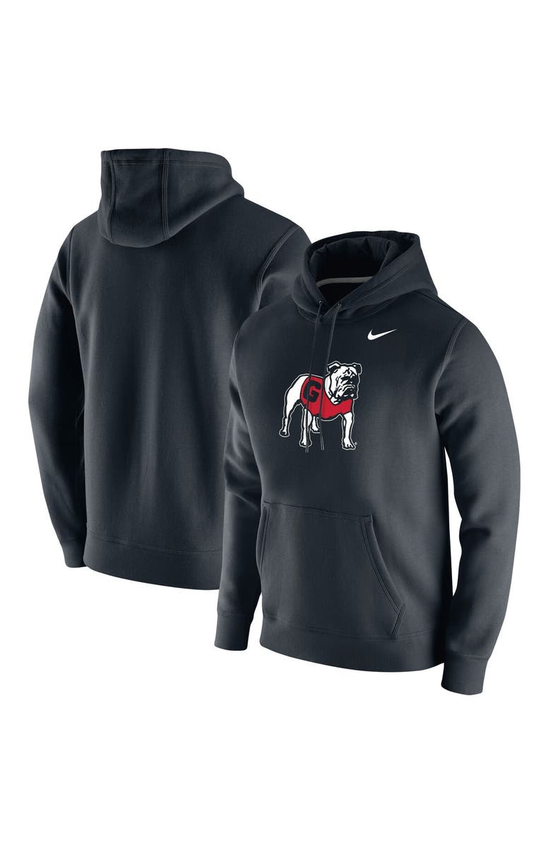 Nike Men's Nike Black Georgia Bulldogs Vintage School Logo Pullover Hoodie, Main, color, 