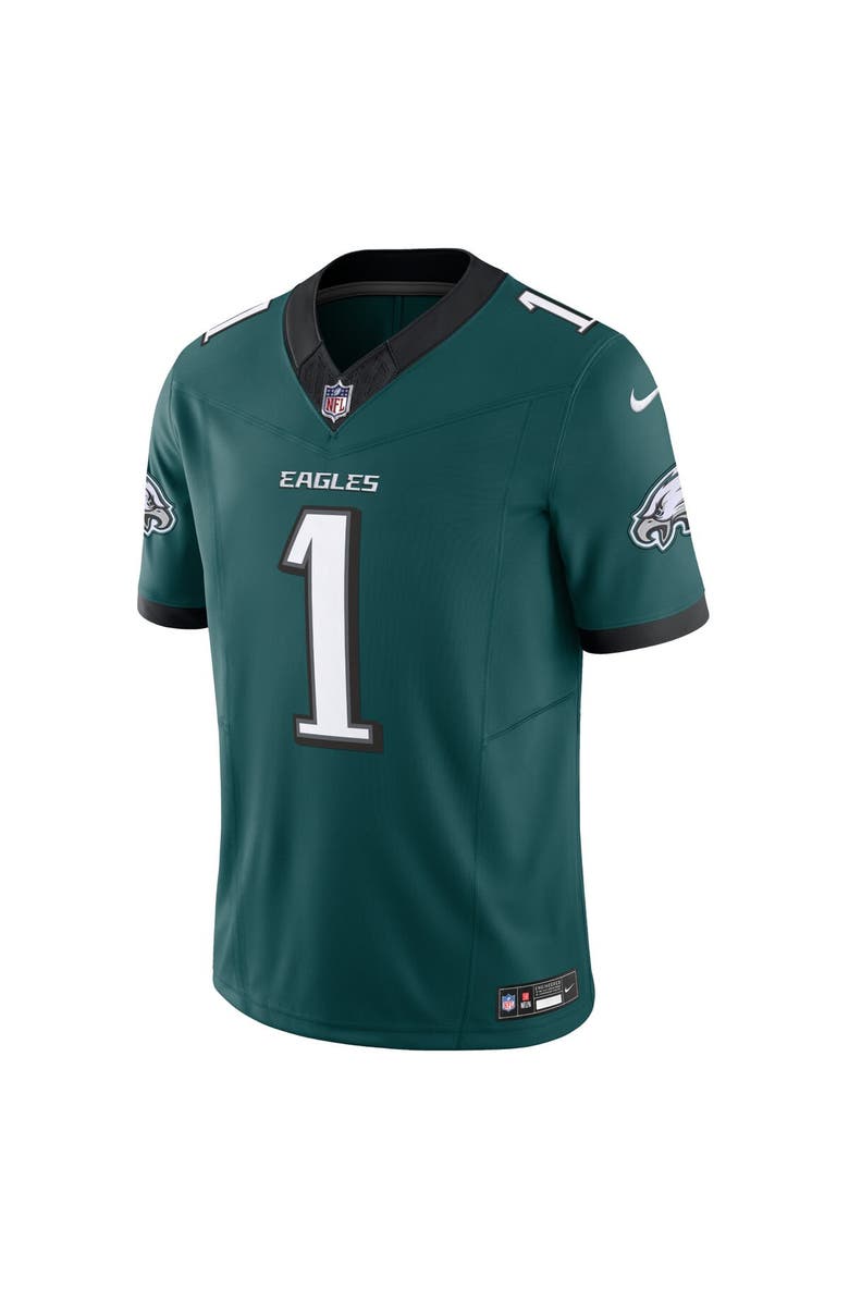 Nike Men's Nike Jalen Hurts Midnight Green Philadelphia Eagles Vapor F.U.S.E. Limited Jersey, Alternate, color, Green
