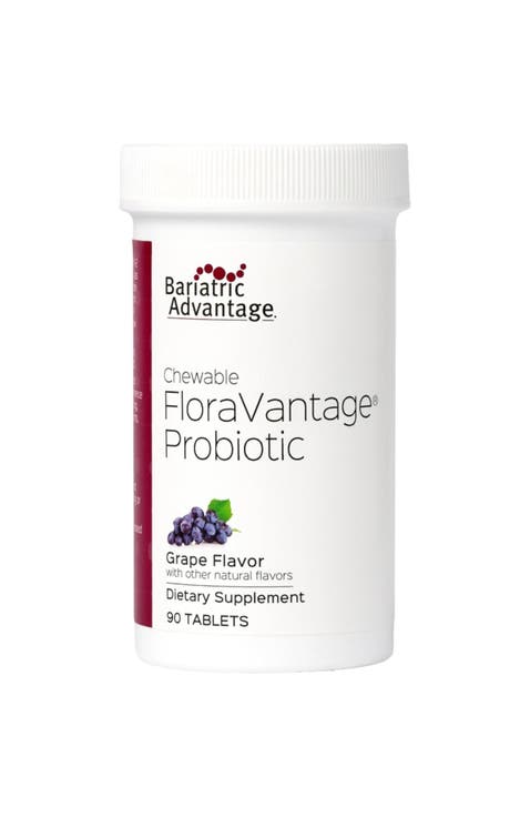 Chewable Probiotic Supplement 10 Billion CFUs Digestive Support 90 Count