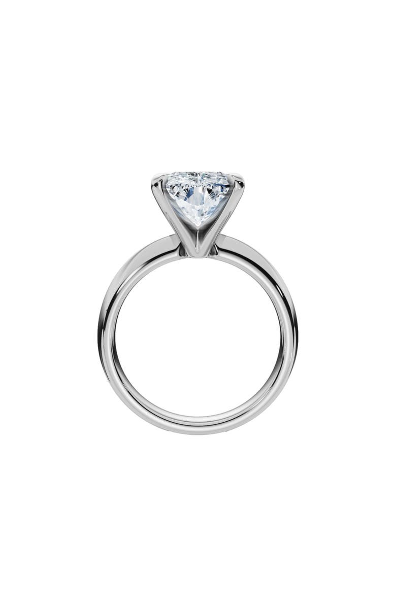 Bliss Diamond 5Ct Cushion Solitaire Diamond Engagement Ring Lab Grown, Alternate, color, 14K White Gold