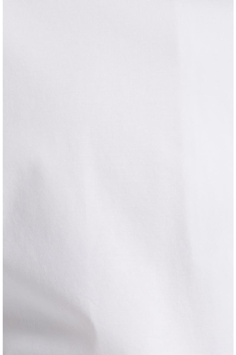 Lord Solid Knit Cotton Blend Dress Shirt, Alternate, color, WHITE