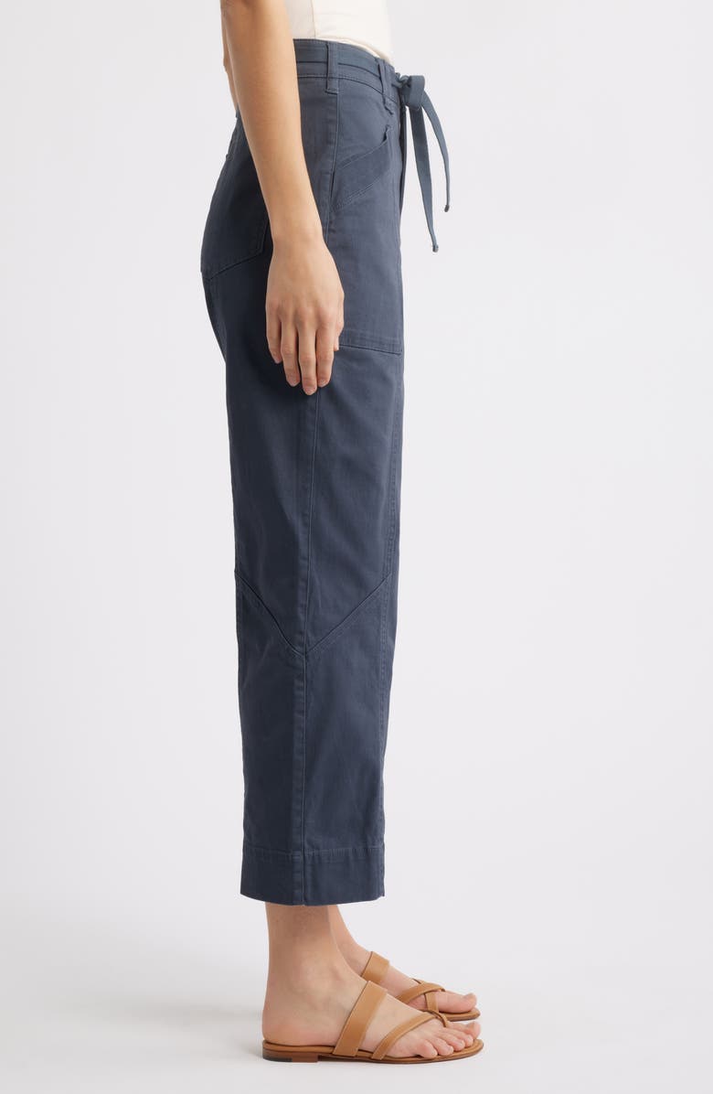 Wit & Wisdom Skyrise Relaxed Straight Leg Twill Pants, Alternate, color, Orion Blue