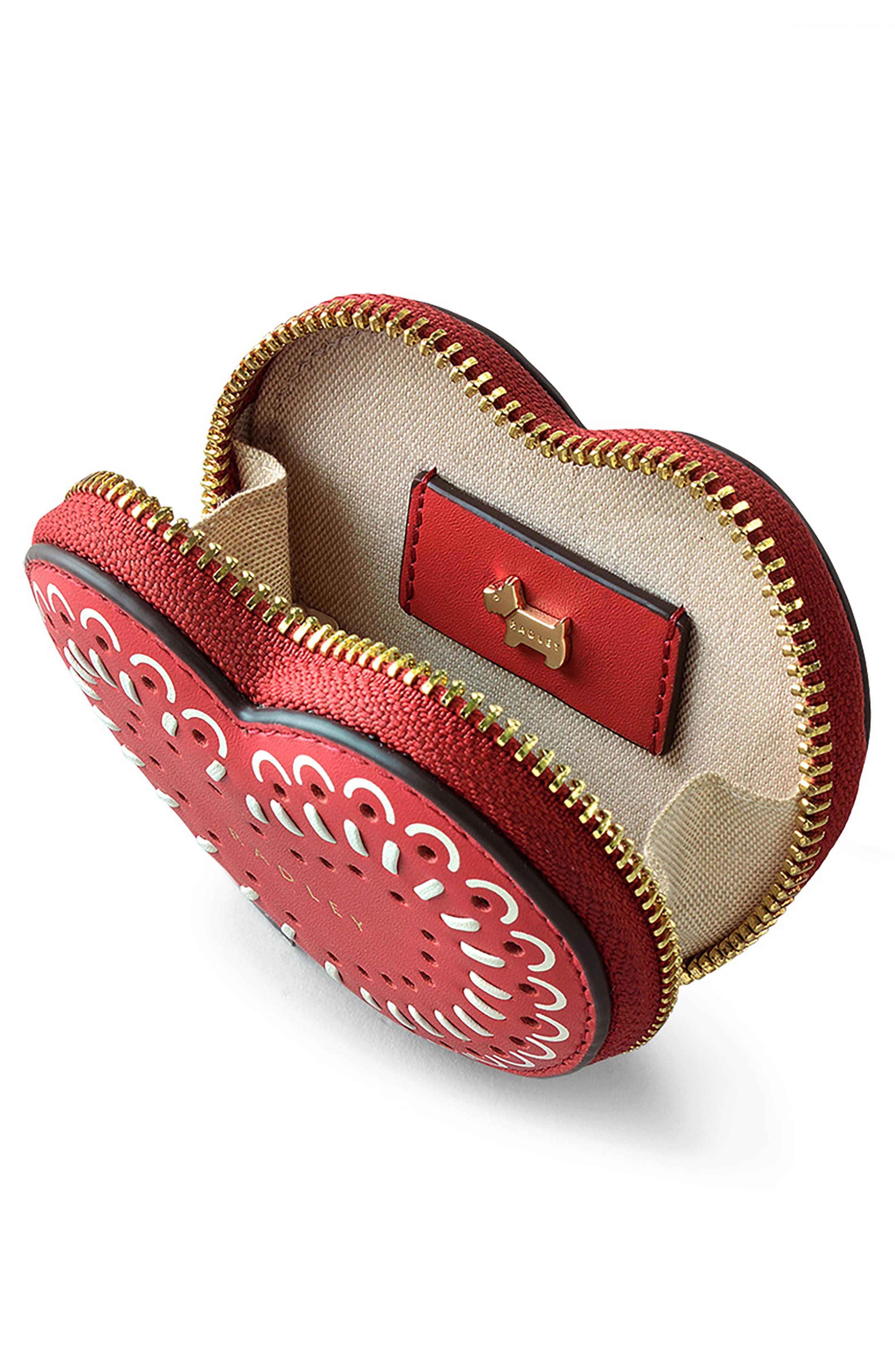 Radley Valentine Leather Coin Purse (Women) | Nordstromrack