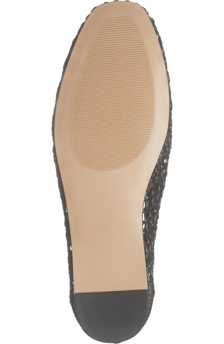 Steve Madden Leelo Woven Flat, Alternate, color, Black