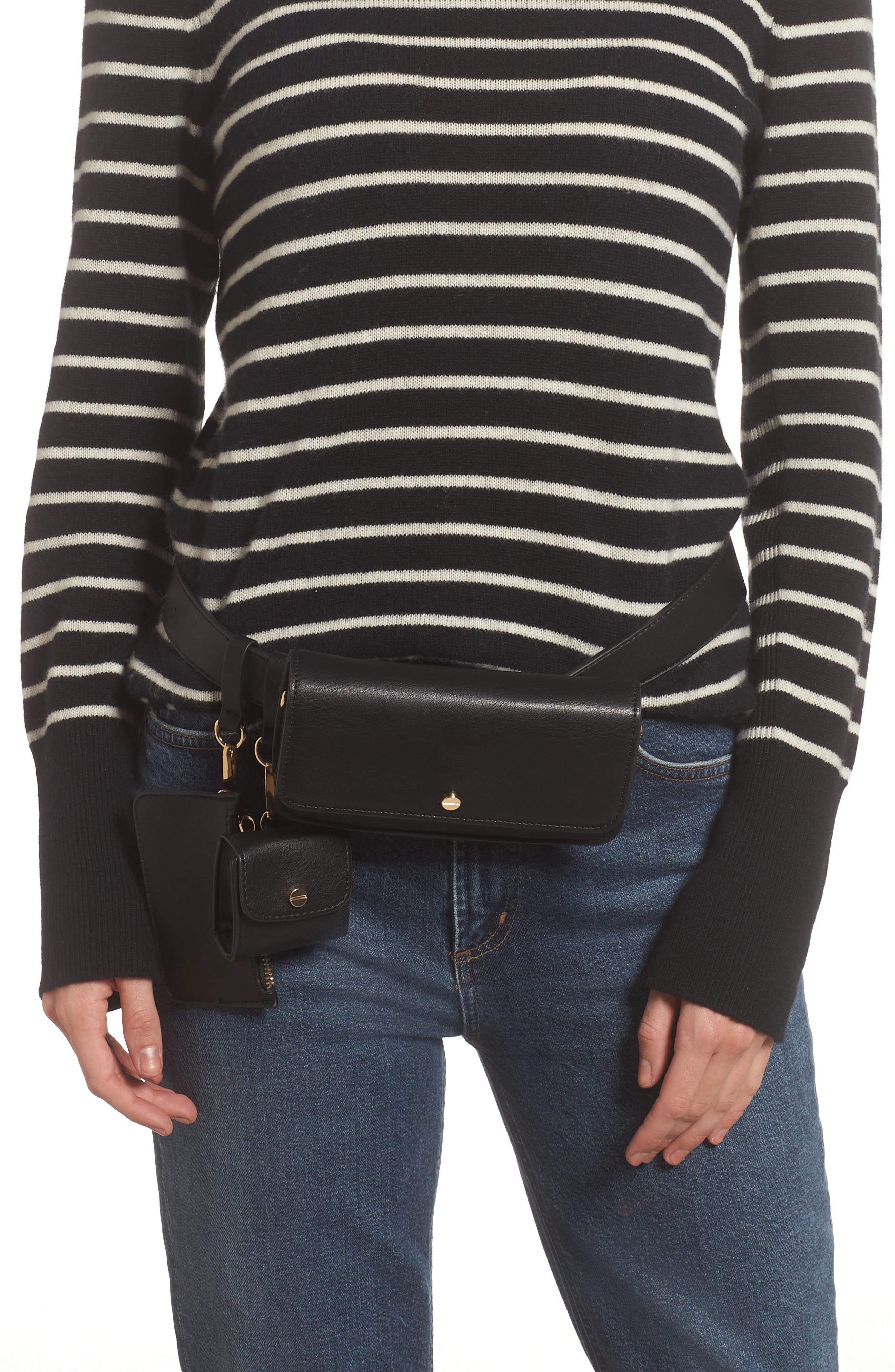 Mali + Lili Fiona Vegan Leather Convertible Crossbody Bag, Alternate, color, 