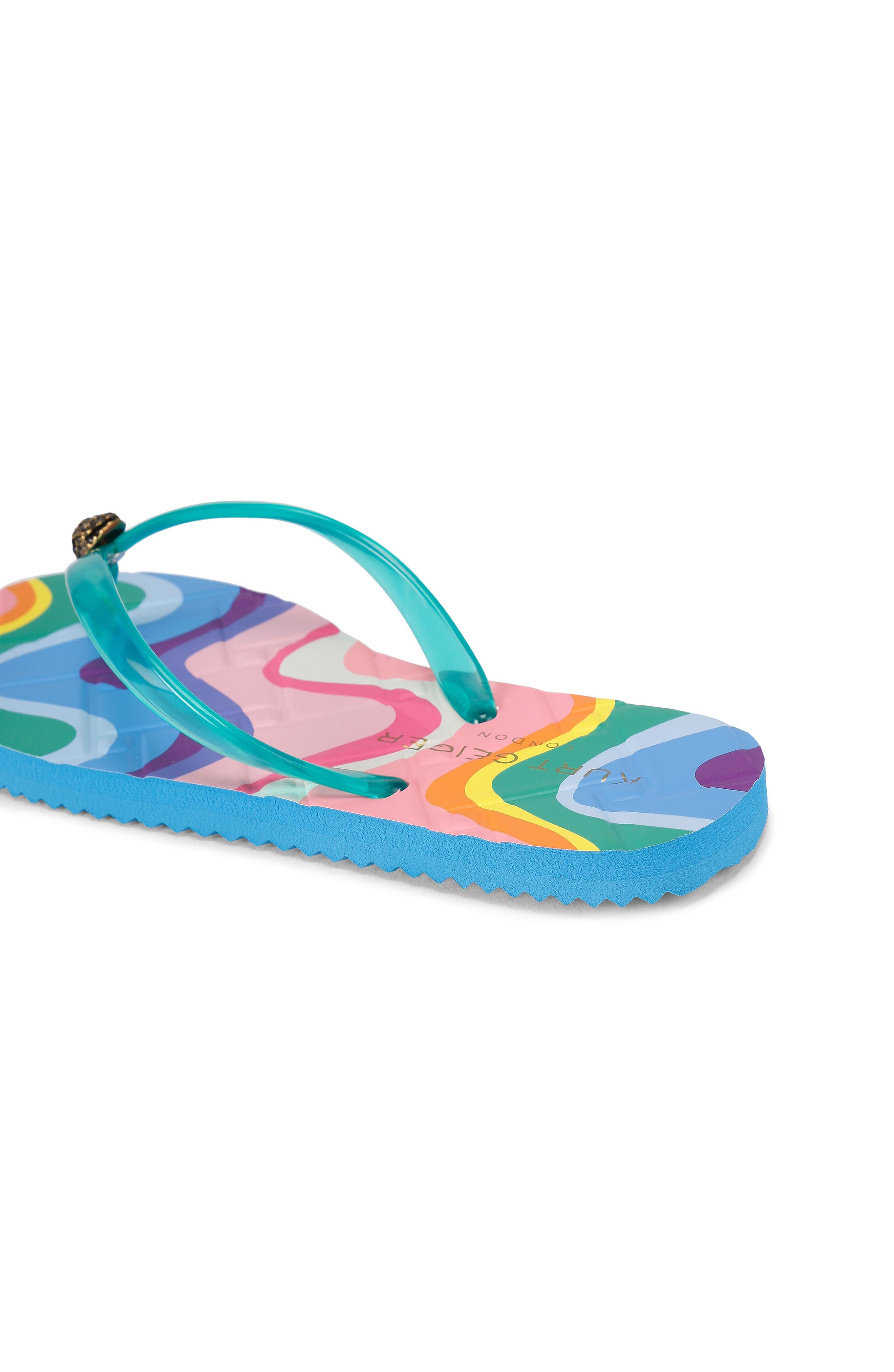 Kensington Flip Flop, Alternate, color, MEDIUM BLUE