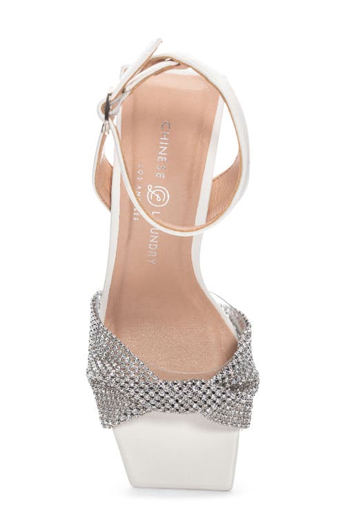 Shop Chinese Laundry Galda Ankle Strap Sandal In White