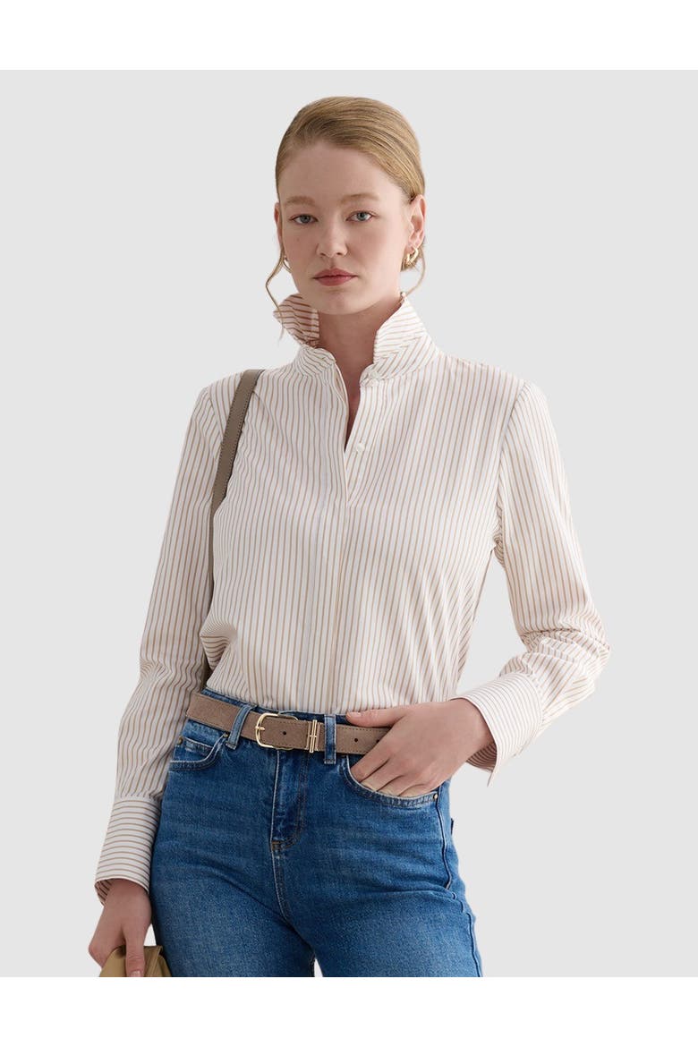 Andra Shirt, Main, color, Neutral White