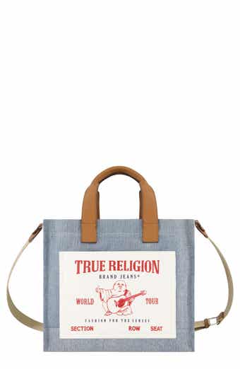 True Religion Brand Jeans Twill Medium Tote Bag