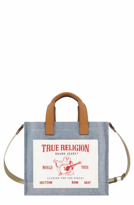 True Religion Brand Jeans Twill Medium Tote Bag