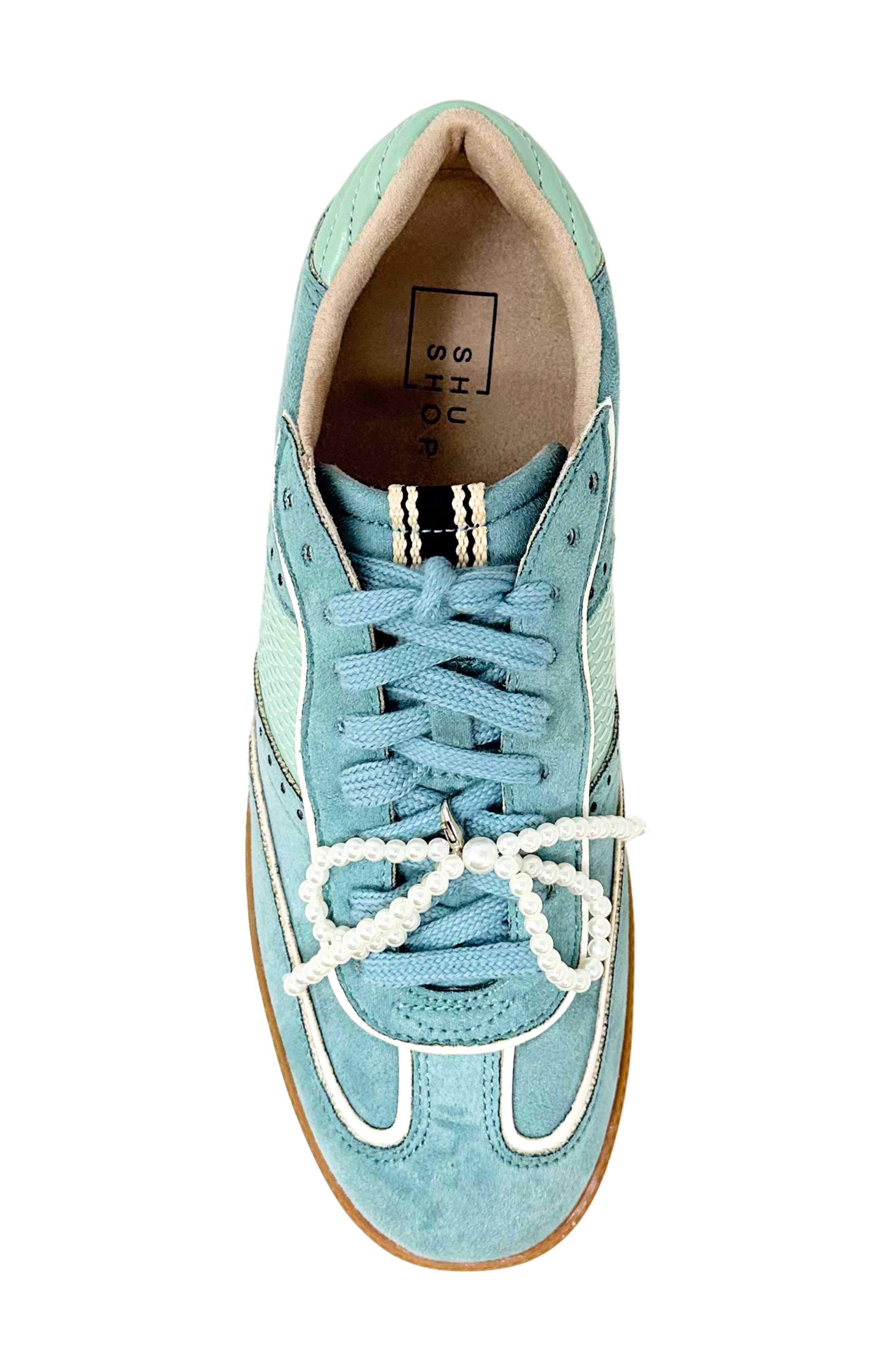 Sophie Sneaker, Alternate, color, AQUA