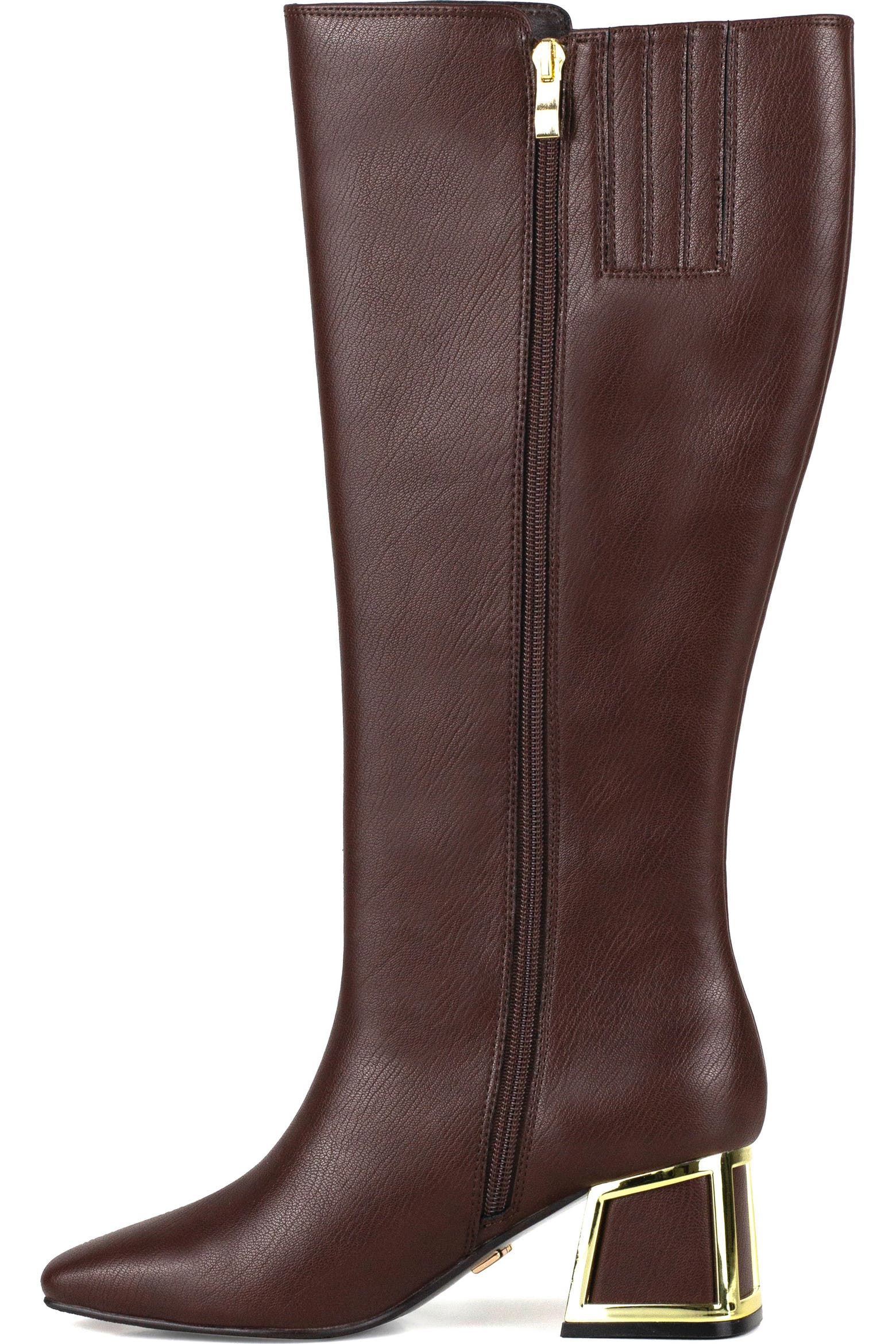 Bridge Block Heel Knee High Boot (Women) | Nordstromrack