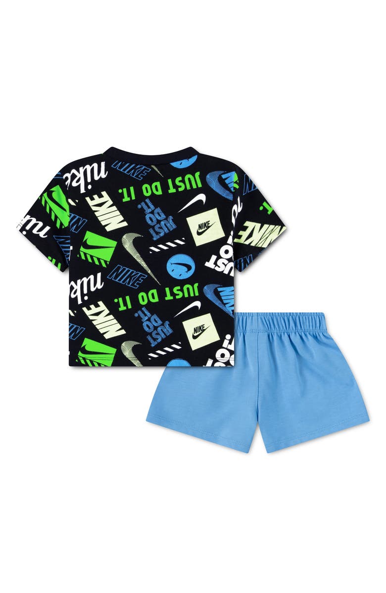 Nike Sportswear Graphic T-Shirt & Shorts Set, Alternate, color, University Blue