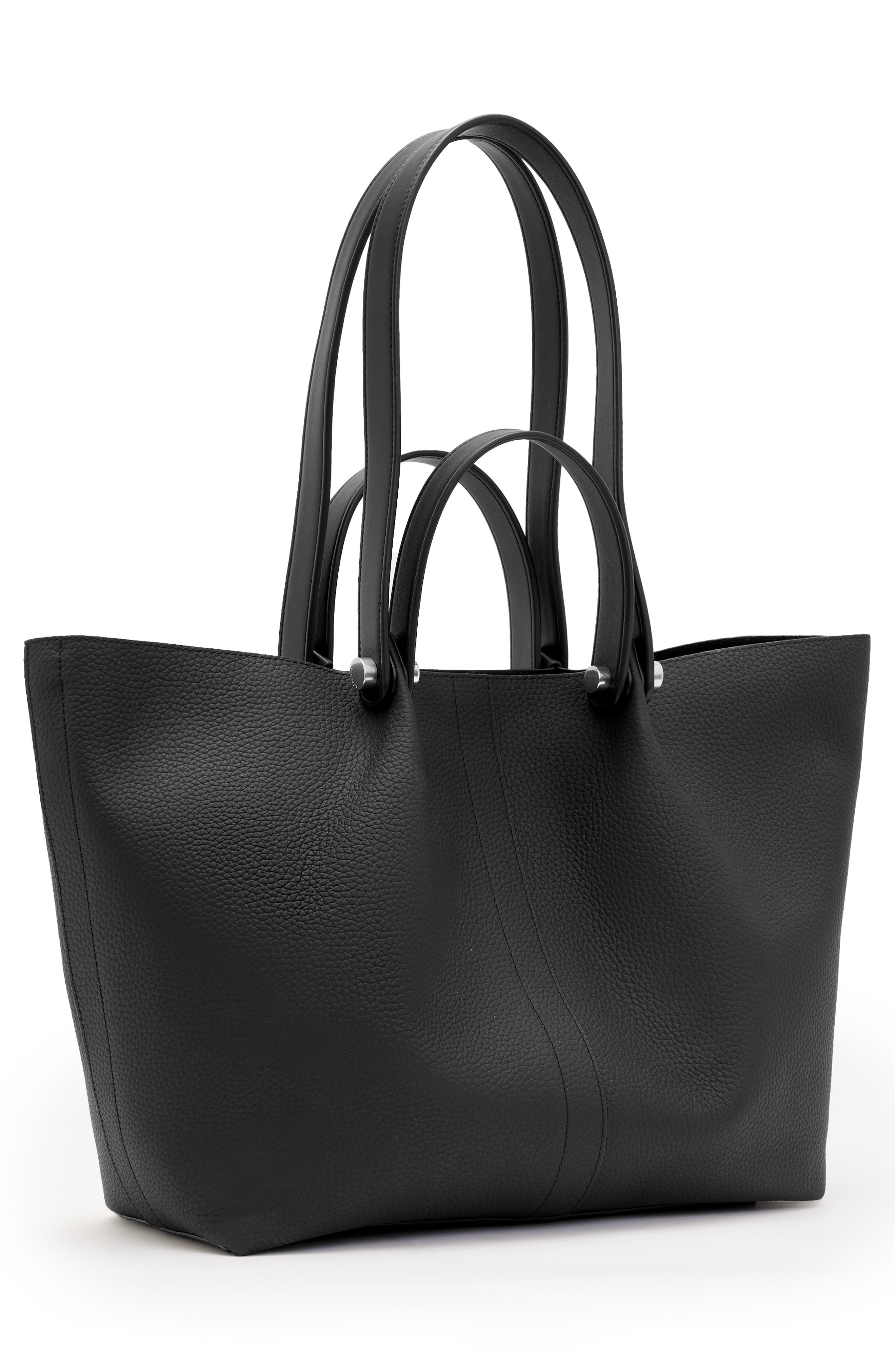 AllSaints Small Allington Tote, Alternate, color, 