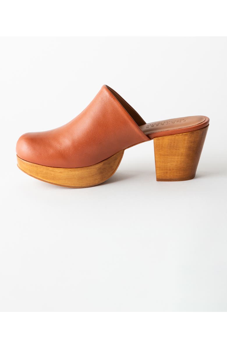 Fortress Ava Suede Clog Mule, Alternate, color, Whiskey
