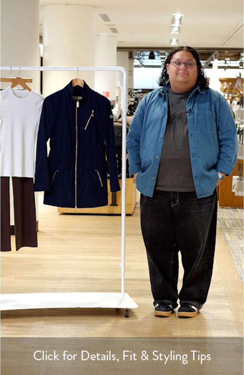 Zip Front Jacket with Removable Hood, sales video thumbnail